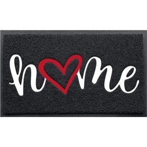 Door Mat Home Welcome Mats Outdoor and Indoor, Heavy-Duty Low-Profile Non-Slip